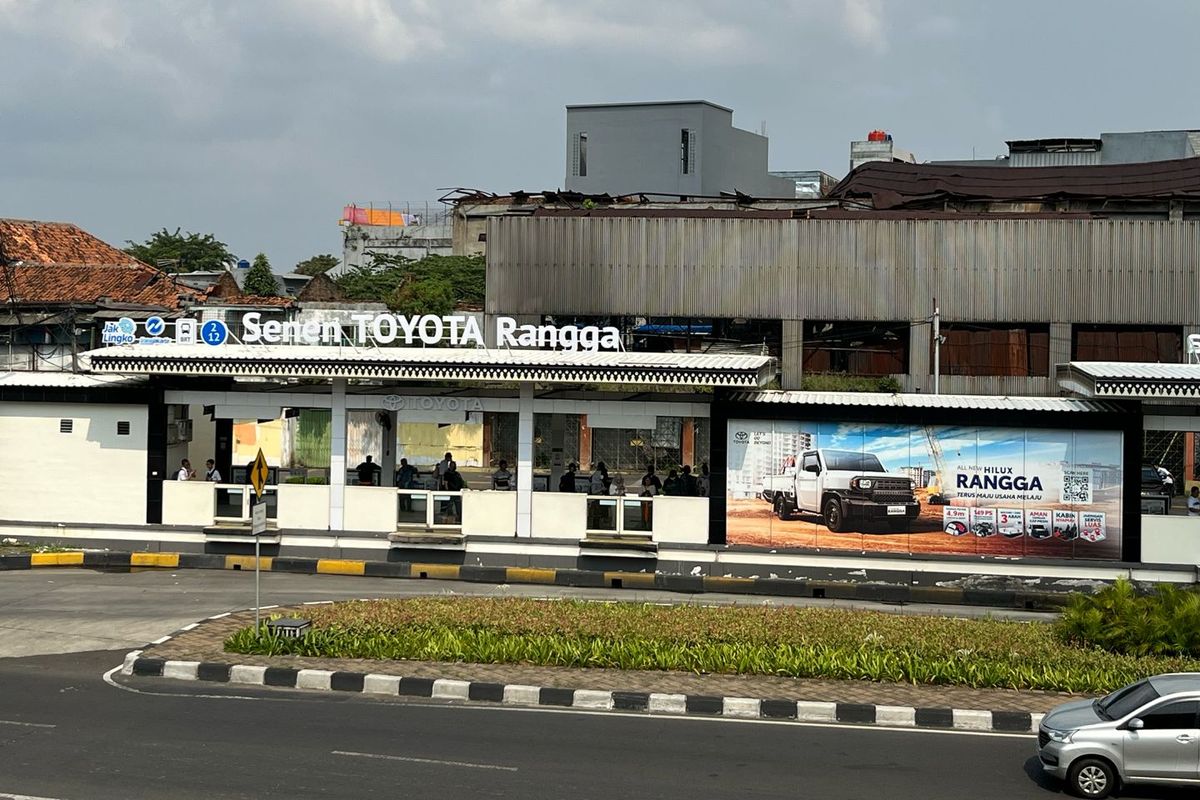 transjakarta, Halte transjakarta, Toyota Astra Motor, Transportasi umum, Halte Senen Toyota Rangga, Halte Transjakarta Senen Toyota Rangga Dibakar Massa, Ini Kata Toyota