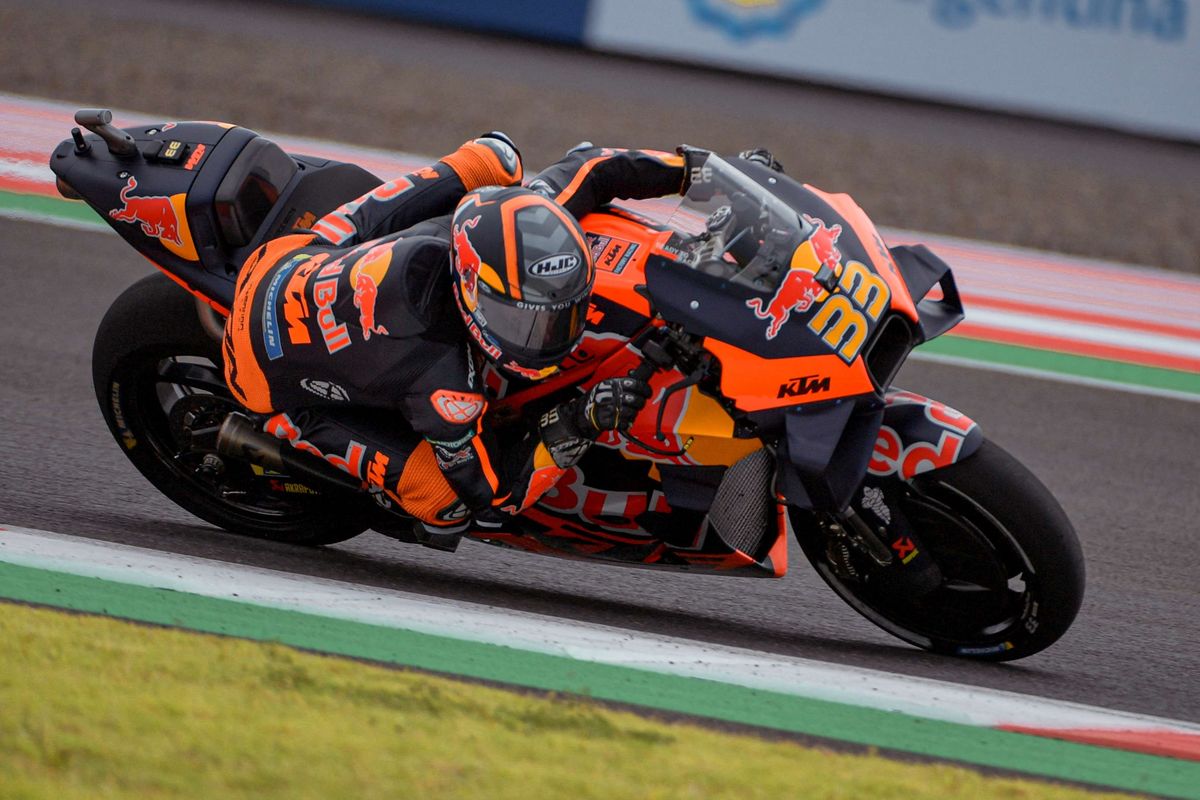 Brad Binder, kecepatan, Kecepatan, rekor kecepatan, Rekor kecepatan, Motor KTM Brad Binder Dilelang, Buka Harga Rp 6,1 Miliar