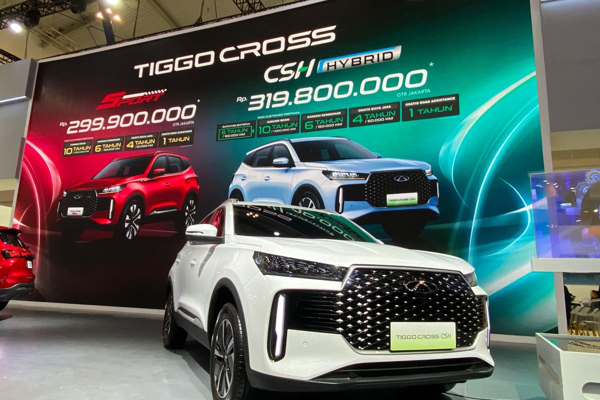 Chery, Chery Tiggo, Chery Tiggo Cross CSH Hybrid, dirakit lokal, Chery Tiggo Cross Hybrid dan Sport 1.5T Sudah Dirakit Lokal