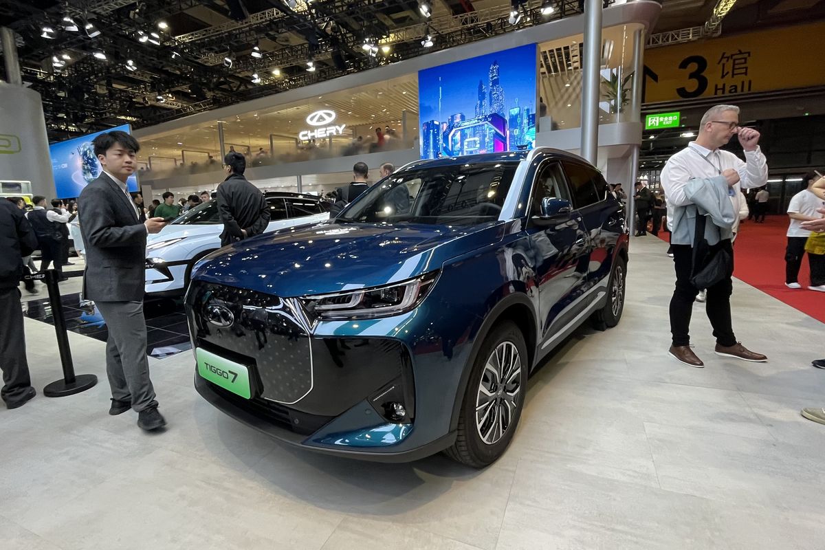Chery, mobil, Mobil, Mobil Hybrid, Chery Tiggo 7 Pro PHEV, Jajal Perdana Chery Tiggo 7 CSH
