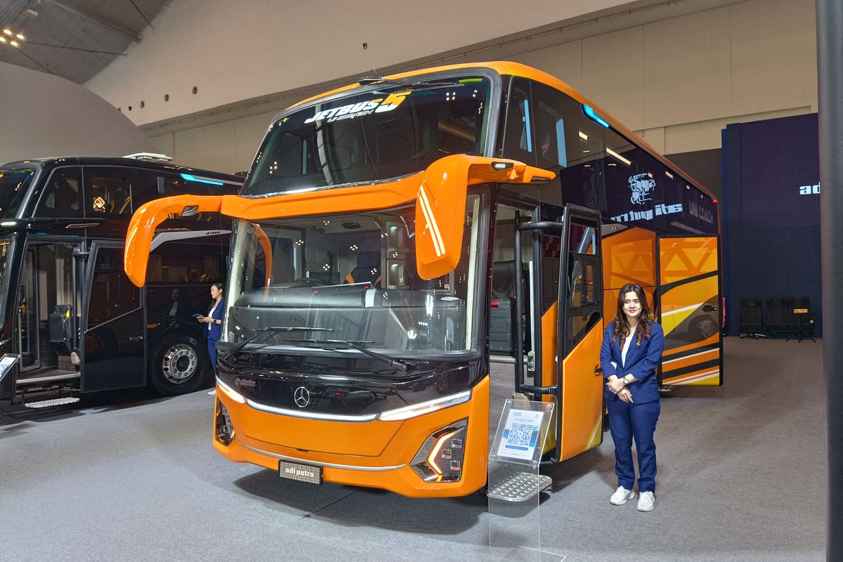 Varian Baru Jetbus 5 di GJAW 2025, Ada Unicoach dengan Tiga Kelas