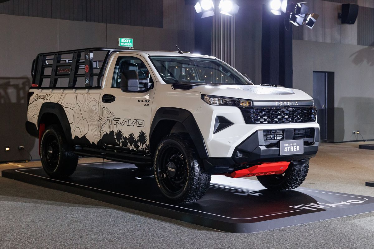 Modifikasi Toyota Hilux Travo 4TREX, Siap Diajak Off-Road
