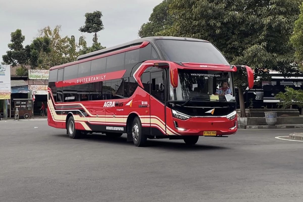 rute baru, bus AKAP, Rute baru, po agra mas, harga tiket bus Agra Mas, PO Agra Mas Buka Rute Bogor-Bojonegoro, Pakai Bus Suites Family