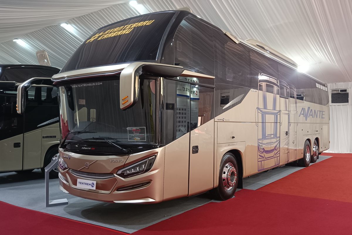 Karoseri Tentrem, Avante, GIIAS 2025, Avante D1, MTrans, bus baru, karoseri tentrem, avante, Ubahan Bus Avante D1 Buatan Tentrem Milik MTrans di GIIAS 2025