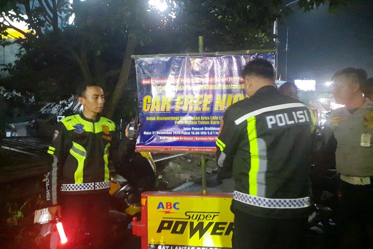 Ada Car Free Night, Jalur Puncak Dialihkan Saat Malam Tahun Baru