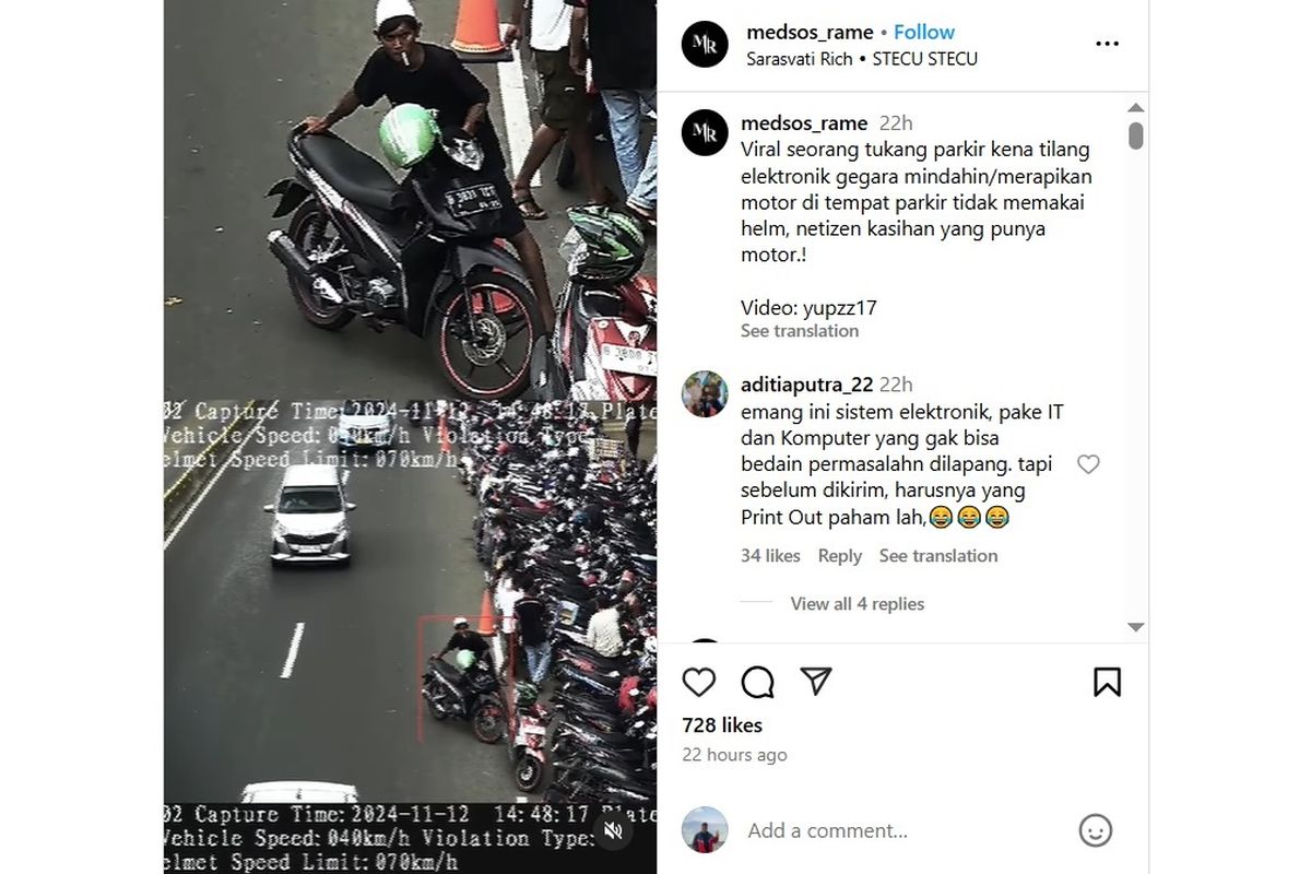 juru parkir, tilang elektronik, ETLE, tukang parkir, Polda Metro Jaya, Tilang Elektronik, Tukang Parkir Kena Jepret Kamera ETLE, Ini Penjelasan Polisi