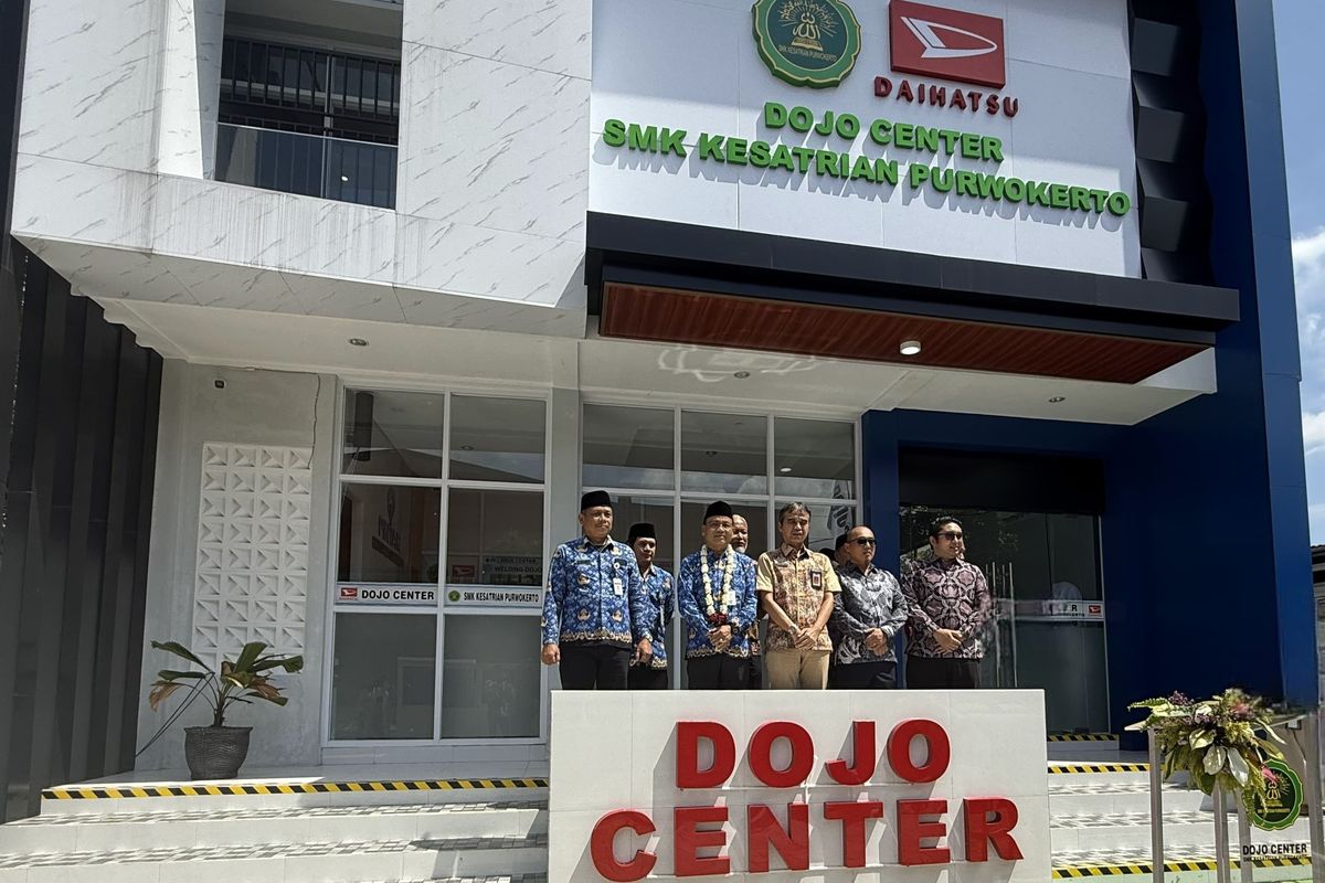 Daihatsu, pelatihan, Astra Daihatsu Motor, Daihatsu Resmikan Pelatihan Manufaktur di SMK Purwokerto