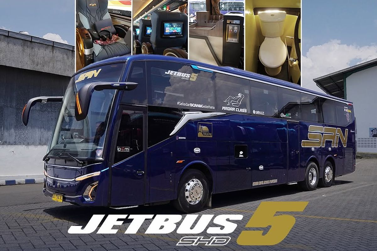 PO SAN, Madar Class, bus AKAP, naik bus, bus mewah, PO SAN Rilis Madar Class Rute Jakarta-Bengkulu, Kasta Tertinggi