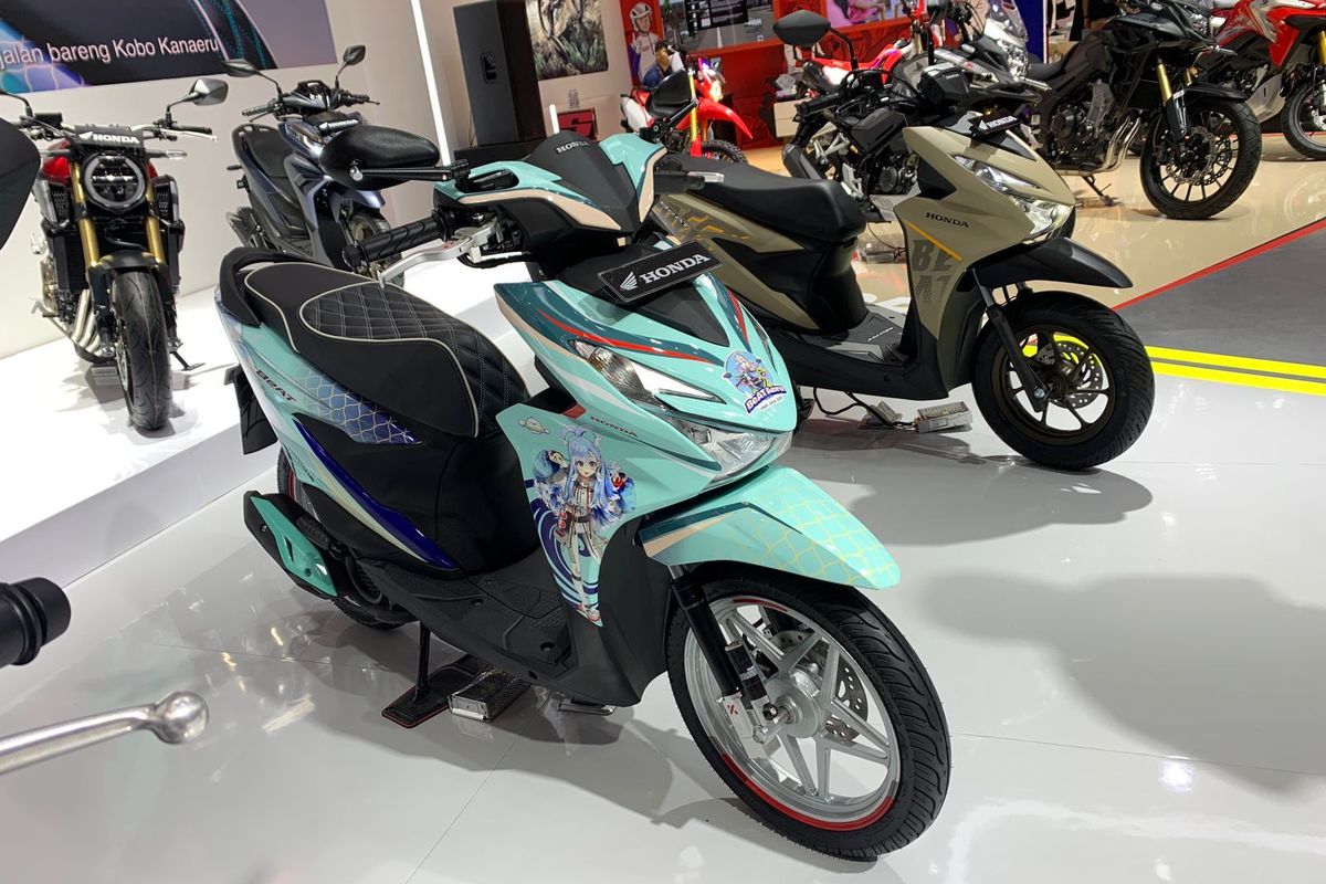 beat, motor listrik, honda beat, motor listrik murah, skutik murah, AHM Sebut Motor Listrik Murah Bukan Ancaman Honda BeAT