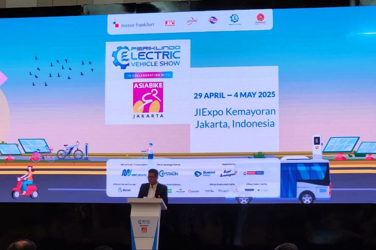 Kendaraan listrik, Periklindo, Electric Vehicle, PEVS, kendaraan listrik, PEVS 2025 Gaet 130 Brand dan Targetkan Transaksi Rp 400 Miliar
