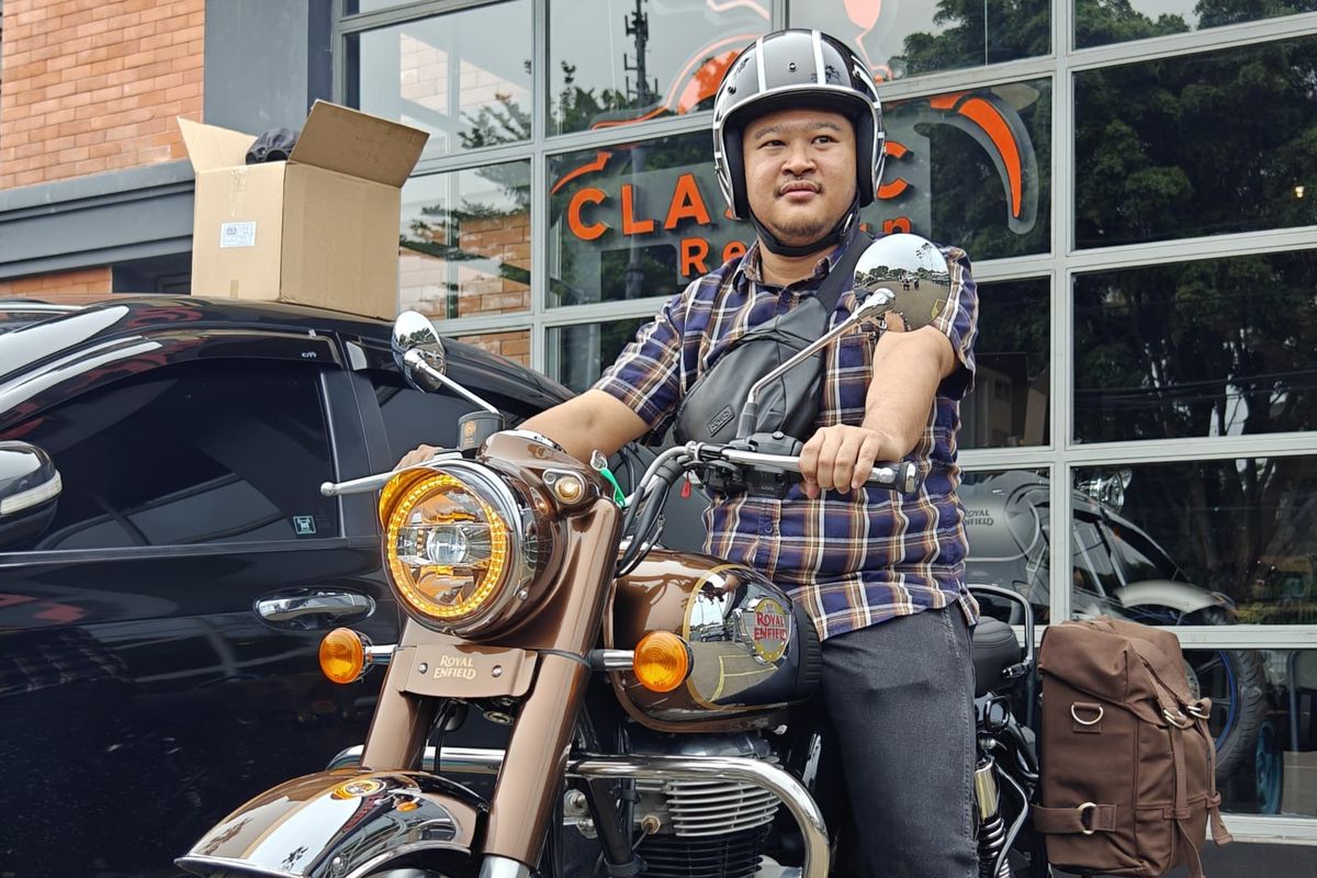 motor gede, pemula, Royal Enfield Classic 350, pengalaman Rizal, Curhat Pemakai Royal Enfield Classic 350 Selama Satu Tahun