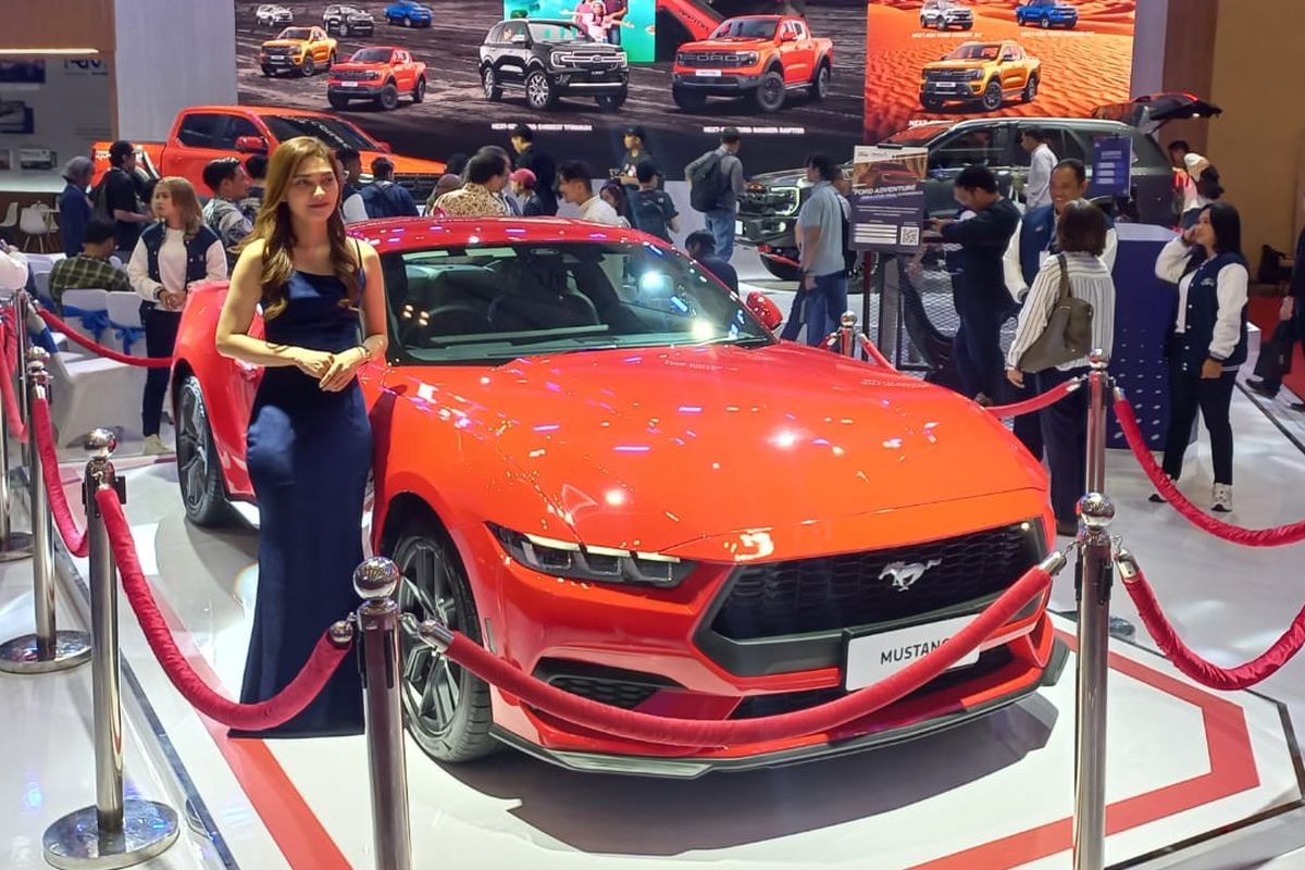 Ford Mustang, muscle car, Mustang EcoBoost 2.3L, ford mustang, GIIAS 2025, Muscle Car Legendaris Ford Mustang Hadir di GIIAS 2025