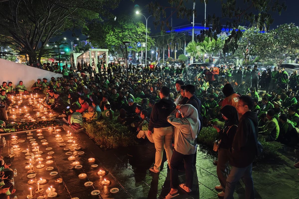 perlindungan kerja, demonstrasi Jakarta, Ojek online, affan kurniawan, Ojol, Dari Moda Alternatif Jadi Kekuatan Sosial di Perkotaan
