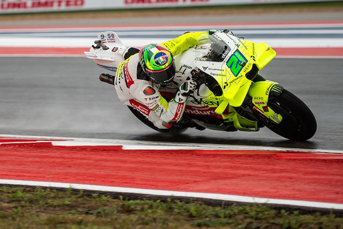 VR46, Franco Morbidelli, MotoGP, MotoGP Ceko, MotoGP 2025, Morbidelli Absen di MotoGP Ceko Akibat Cedera di Sachsenring