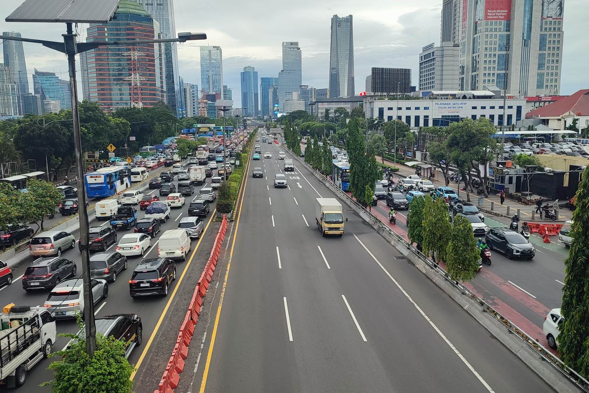 Rekayasa Lalu Lintas di Gatot Subroto Jakarta