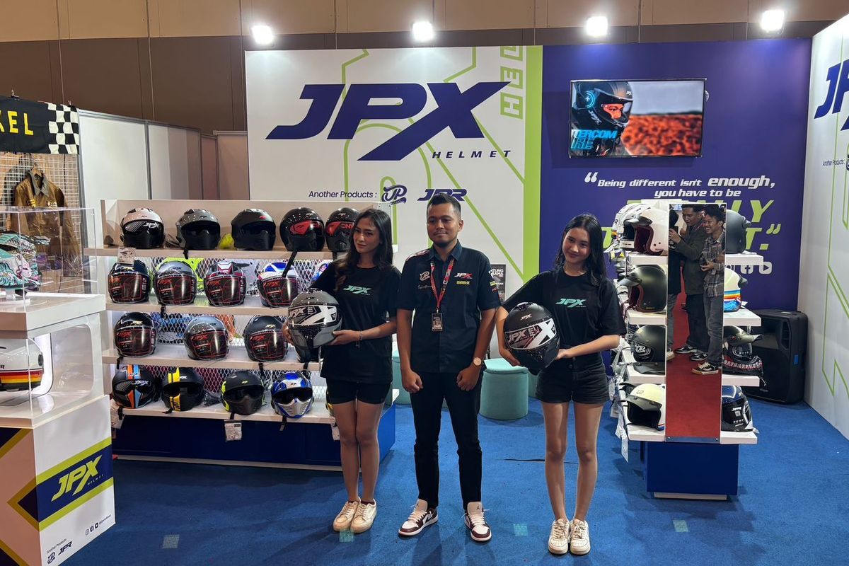 JPX Helmet, IMOS 2025, pilihan helm fullface di IMOS 2025, Pilihan Helm Fullface di IMOS 2025