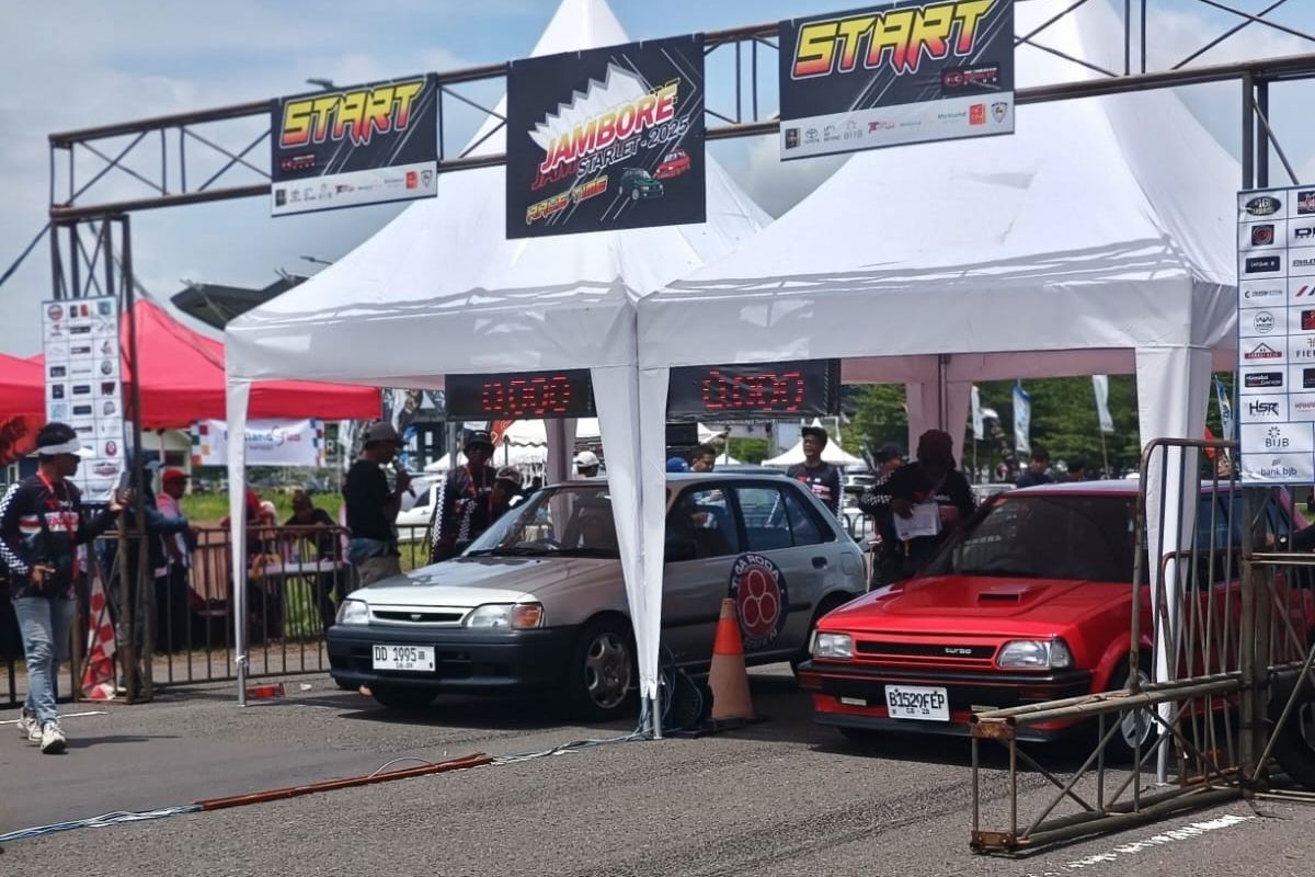 Ribuan Pecinta Toyota Starlet Gelar Jambore di Majalengka