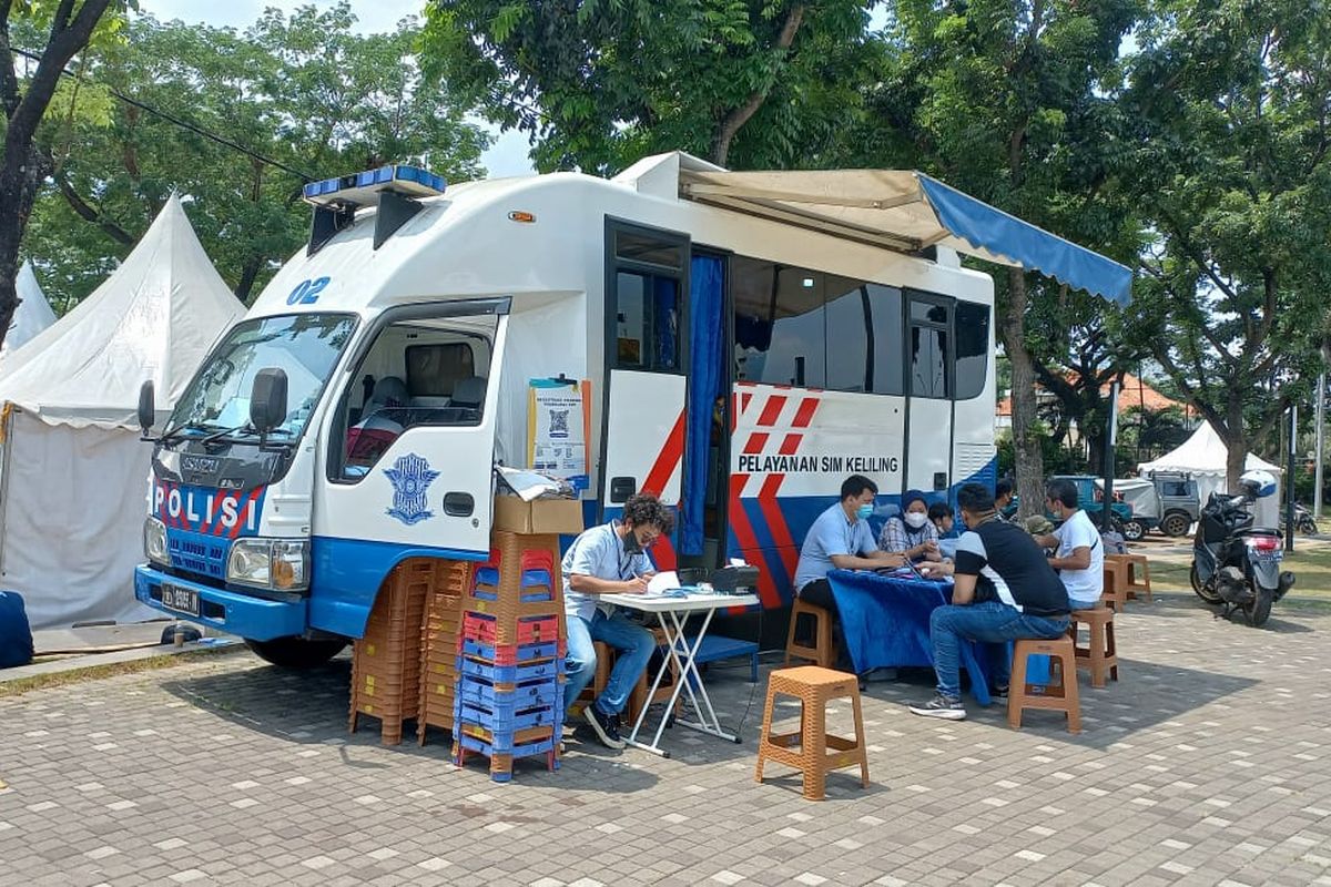 cuti bersama, pelayanan SIM, SIM keliling, surat izin mengemudi, SIM Keliling Jakarta, SIM Keliling Jakarta Tetap Buka saat Cuti Bersama 18 Agustus 2025