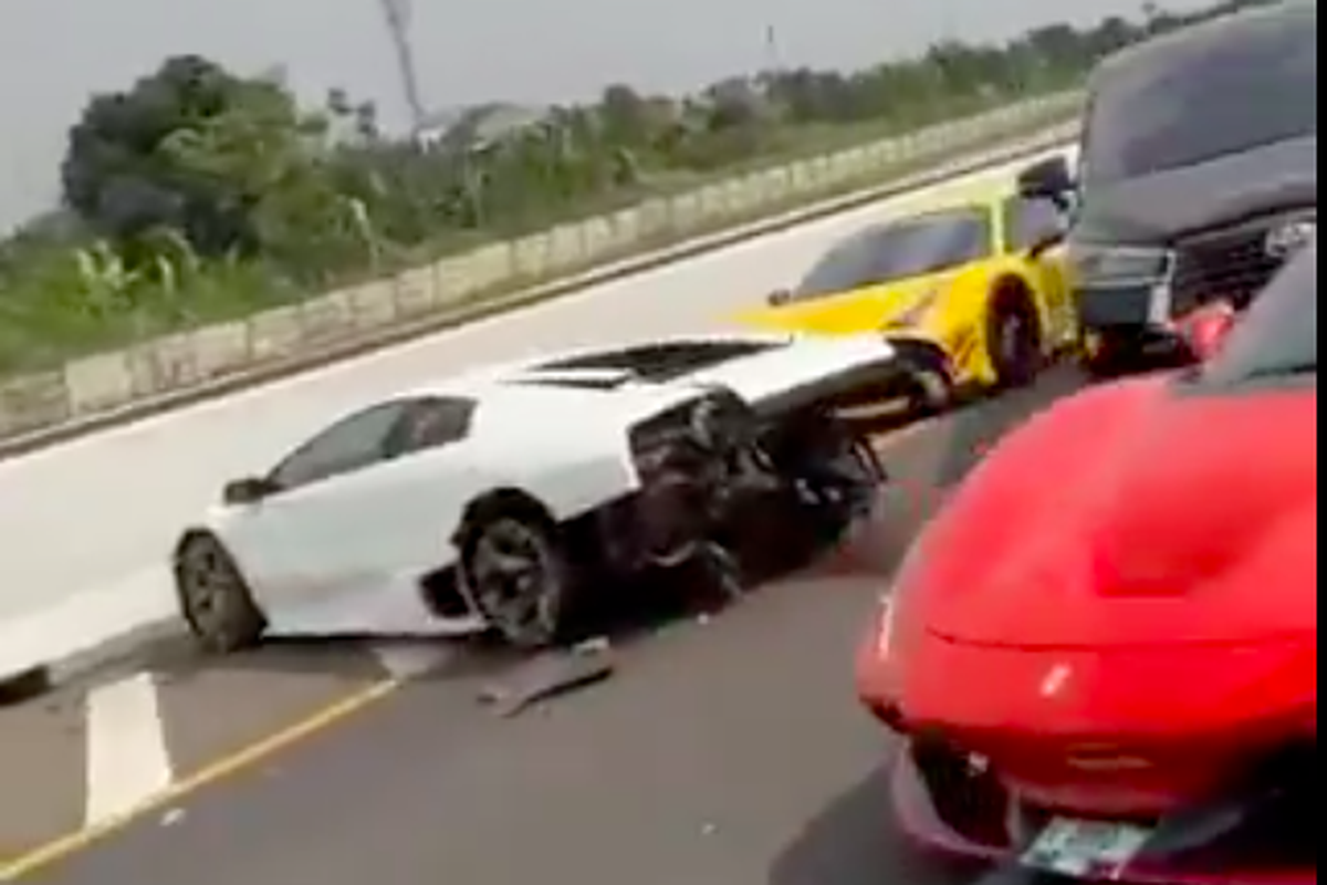 lamborghini, kecelakaan, supercar, mobil, Pemilik Supercar Jangan Ngebut di Tol, Ini Tempat yang Tepat