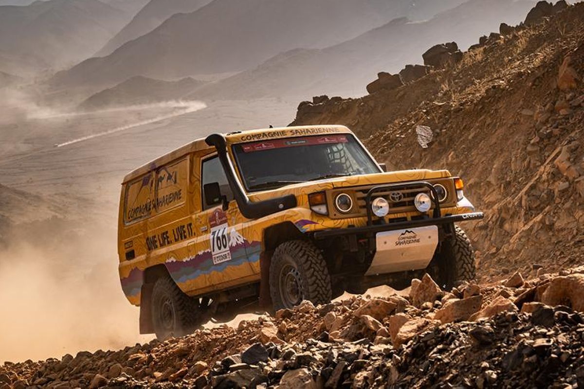 Cerita Shammie Zacky, Pereli Nasional Pertama yang Menang Etape Dakar