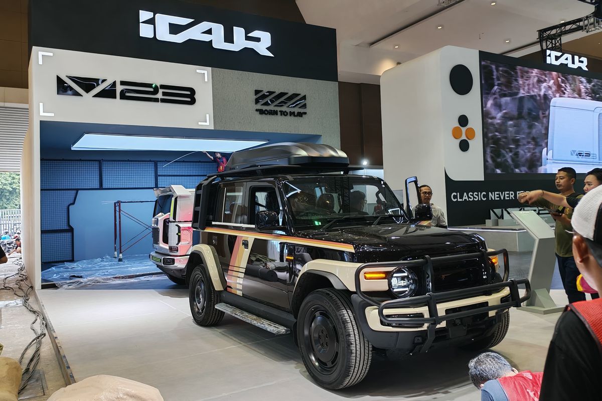Chery Luncurkan iCar V23 di IIMS 2026: SUV Listrik Modern