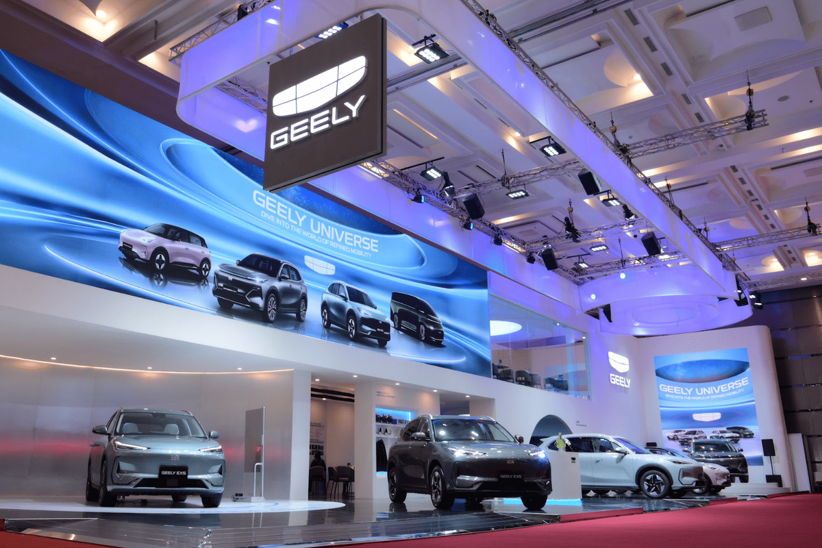 Geely, mobil listrik, Merek China, Geely Auto Indonesia, GIIAS 2025, Geely Klaim Meraih 866 SPK di GIIAS 2025