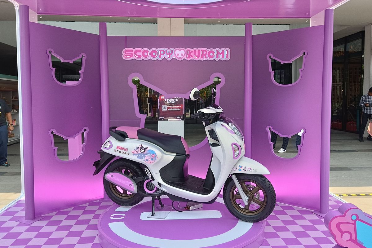 Skutik, motor baru, Honda Scoopy, Scoopy Kuromi, Honda Scoopy Kuromi, Skema kredit Honda Scoopy Kuromi, Skema Kredit Honda Scoopy Kuromi Limited Edition, Cicilan Rp 900.000