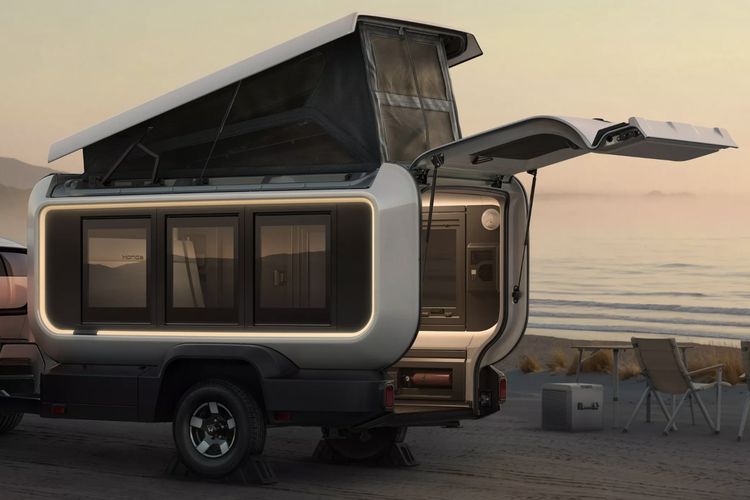 Honda Pamer Camper Ringan yang Bisa Ditarik CR-V