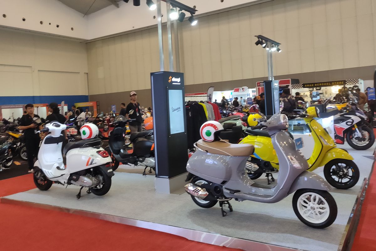 Vespa, Piaggio, Tangerang, IMOS 2025, Piaggio Indonesia Tebar Diskon Hingga Rp 11 Juta di IMOS 2025,