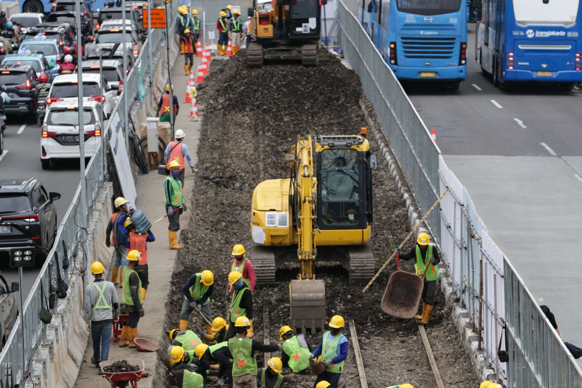 rekayasa lalu lintas, MRT Jakarta Fase 2A, Dishub DKI Jakarta, Rekayasa lalu lintas, Catat Rekayasa Lalu Lintas Selama Pembangunan MRT Jakarta Fase 2A