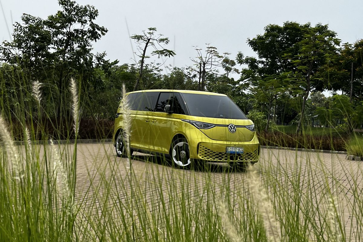 Hasil Tes Konsumsi Daya VW ID.Buzz  Keliling Jakarta