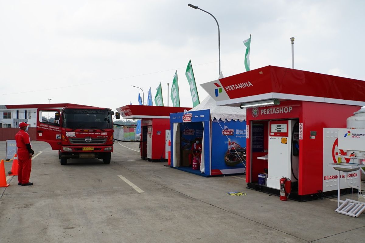 jalan tol, SPBU, rest area, Tol Trans-Sumatera, SPBU Modular, Daftar Rest Area Tol Trans-Sumatera yang Ada SPBU