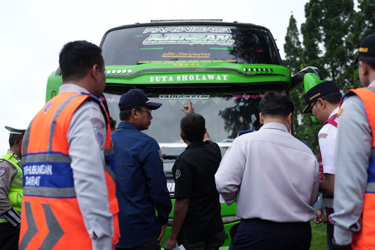 Kemenhub Tindak Puluhan Bus, Ada yang Tidak Laik Jalan dan Tak Berizin