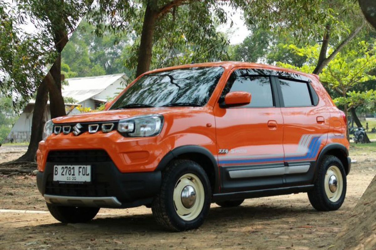 modifikasi, city car, Modifikasi mobil, Suzuki, Suzuki S-Presso, Modifikasi Suzuki S-Presso: Gaya Semi Off-Road, Lucu tapi Tangguh