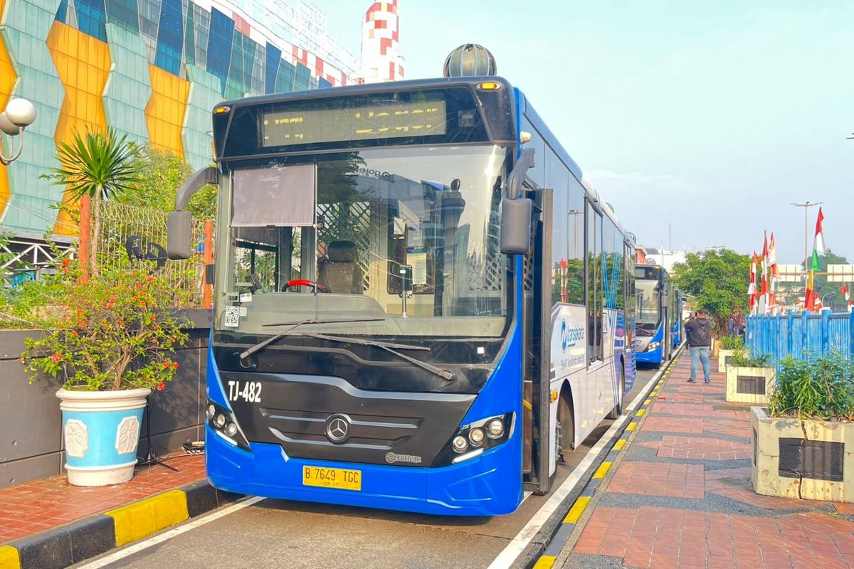 bus kota, rute bus, Bus Transjabodetabek, rute baru transjabodetabek, rute baru transjabodetabek blok m-bogor, Bus Transjabodetabek Bogor- Blok M Resmi Beroperasi, Tarif Rp3.500