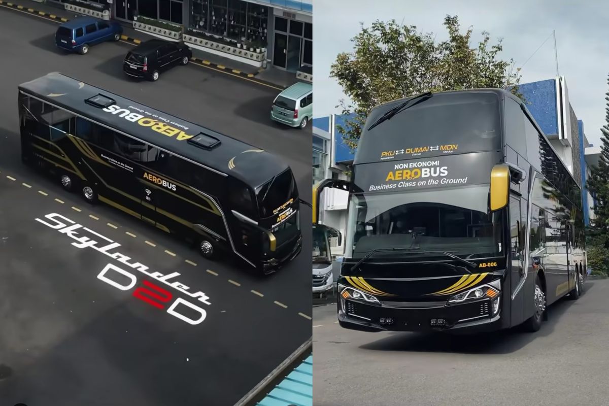 Bus AKAP, double decker, bus tingkat, bus baru, Karoseri New Armada, bodi bus baru, Karoseri New Armada Luncurkan Bodi Bus Baru Model Double Decker