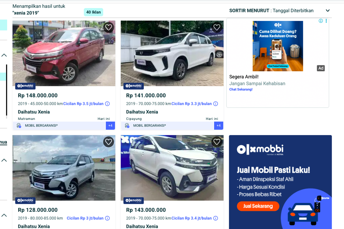 Daihatsu Xenia 2019, Arthur Palapessy, harga jual stabil, mobil andalan, Stabilitas Harga Jual Daihatsu Xenia 2019 Menurut Pengguna