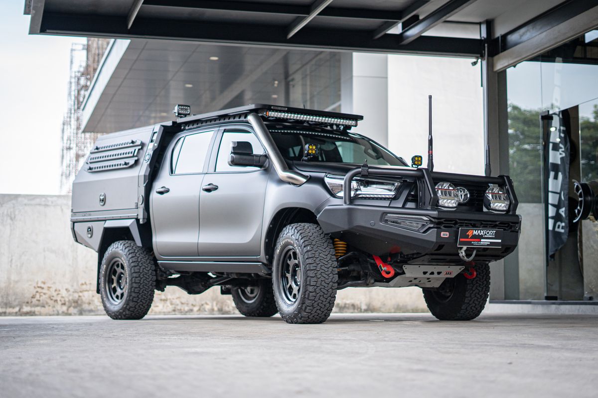Tactical vehicle, kendaraan taktis, tactical vehicle, Maxfort, Hilux, toyota hilux, Kendaraan taktis, maxfort, Maxfort Ubah Toyota Hilux Jadi Kendaraan Taktis