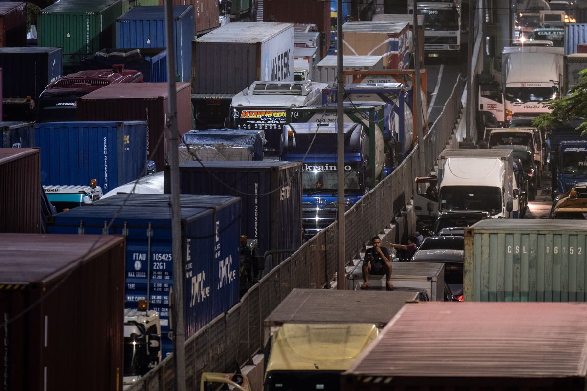 Korlantas Polri, lalu lintas, Lalu lintas, rekayasa lalu lintas, korlantas polri, kendaraan bermotor, Macet di Tanjung Priok, Kasus Macet Tanjung Priok, Korlantas Tekankan Manajemen Terpadu