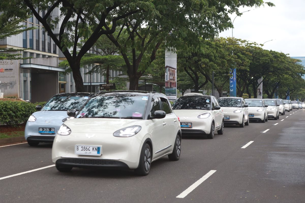 Cloud EV, Binguo EV, diskon mobil listrik, Wuling Air ev, cloud ev, Wuling Tawarkan Diskon Hingga Rp 77 Juta untuk Mobil Listrik