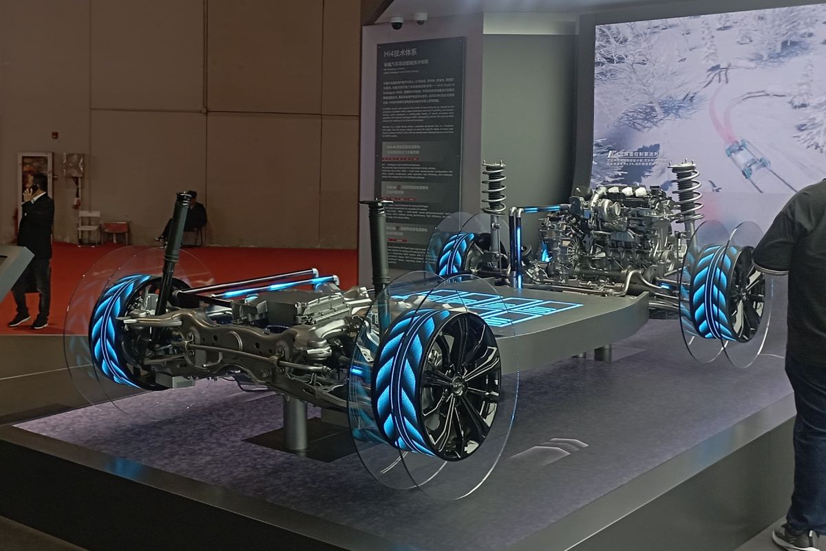 Auto Shanghai 2025, Mu Feng, teknologi hybrid 4WD, GWM Luncurkan Teknologi Hybrid 4WD Hi4 di Auto Shanghai 2025