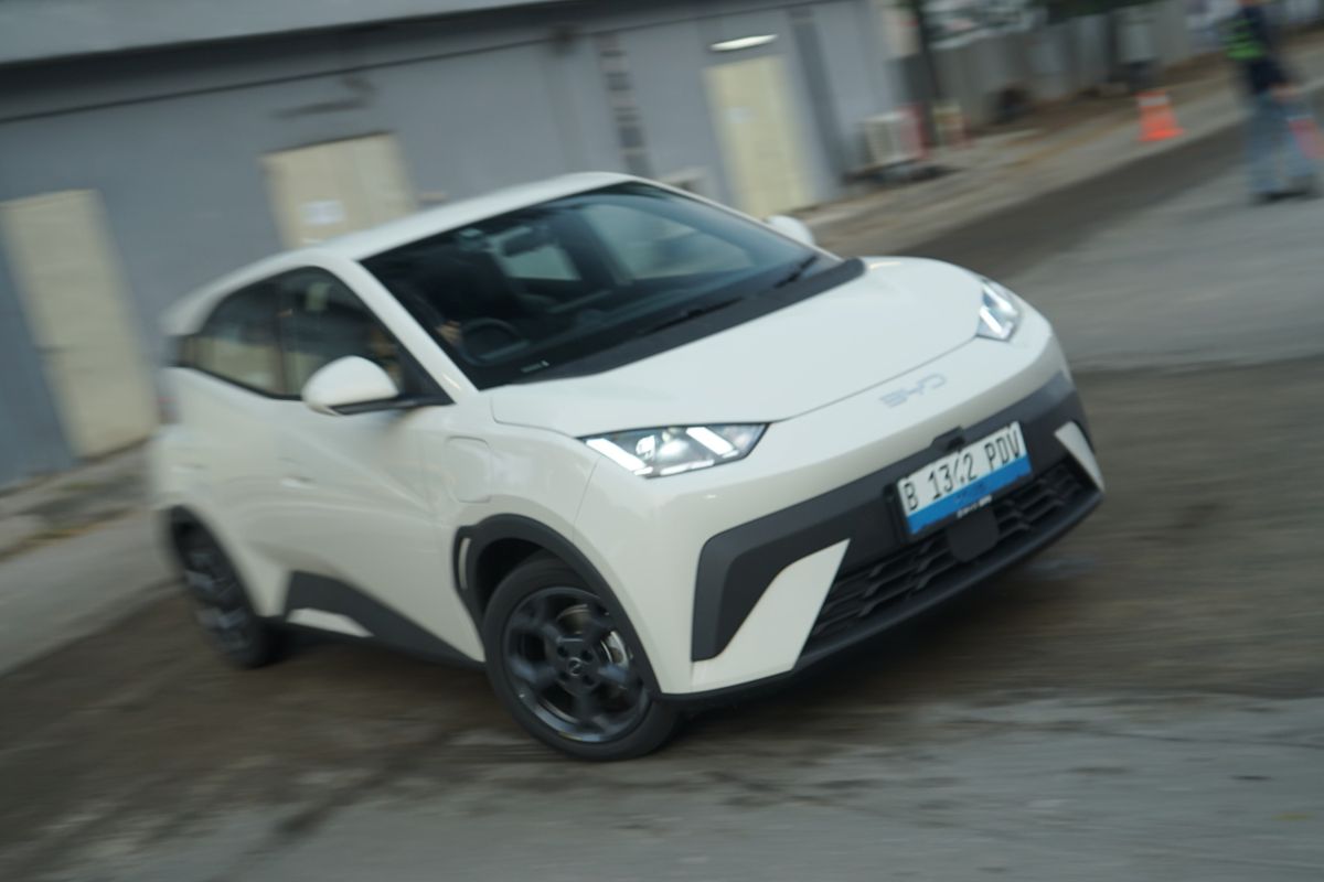 GIIAS, Atto 1, test drive, mobil listrik, tes mobil, GIIAS 2025, BYD Atto 1, BYD Atto 1 review, Begini Rasa Berkendara BYD Atto 1, Bisa Dites di GIIAS 2025