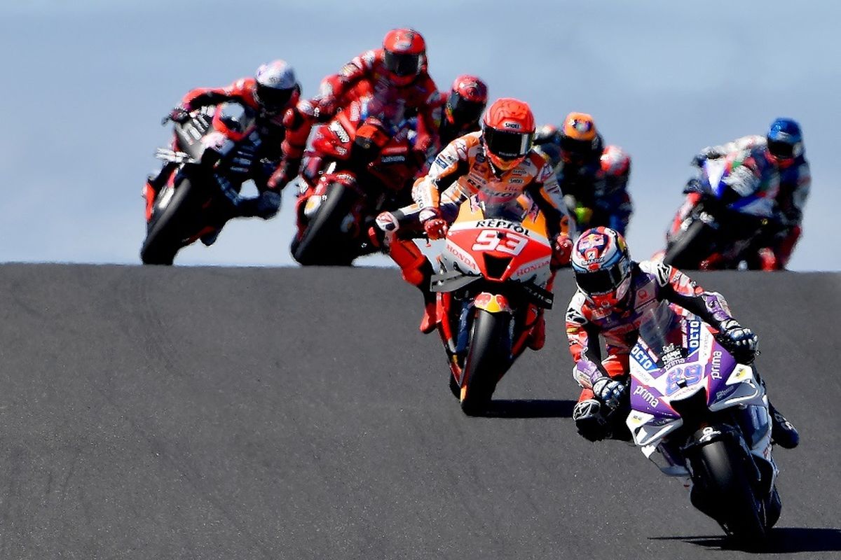 MotoGP, balap motor, MotoGP Australia, jadwal motogp australia, motogp 2025, MotoGP Australia 2025: Balapan Utama Mundur Satu Jam