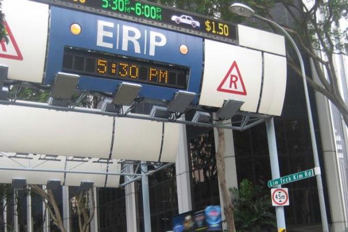 Electronic Road Pricing, Ganjil Genap, ganjil genap, electronic road pricing (ERP), 3in1, Sistem ERP Dinilai Lebih Efektif Ketimbang Ganjil Genap dan 3 in 1