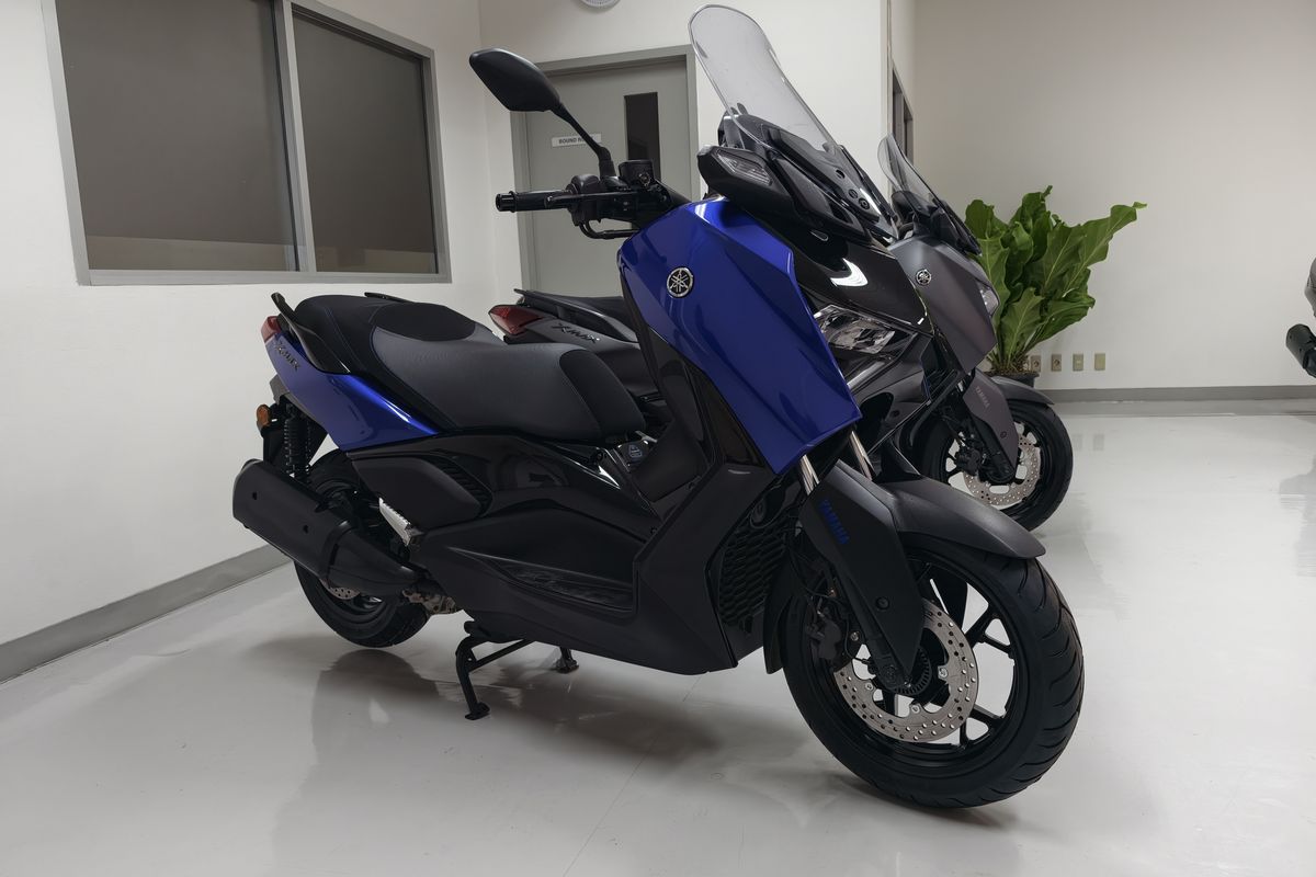 Yamaha Rilis Warna Baru XMAX, Harga mulai Rp 60 Jutaan