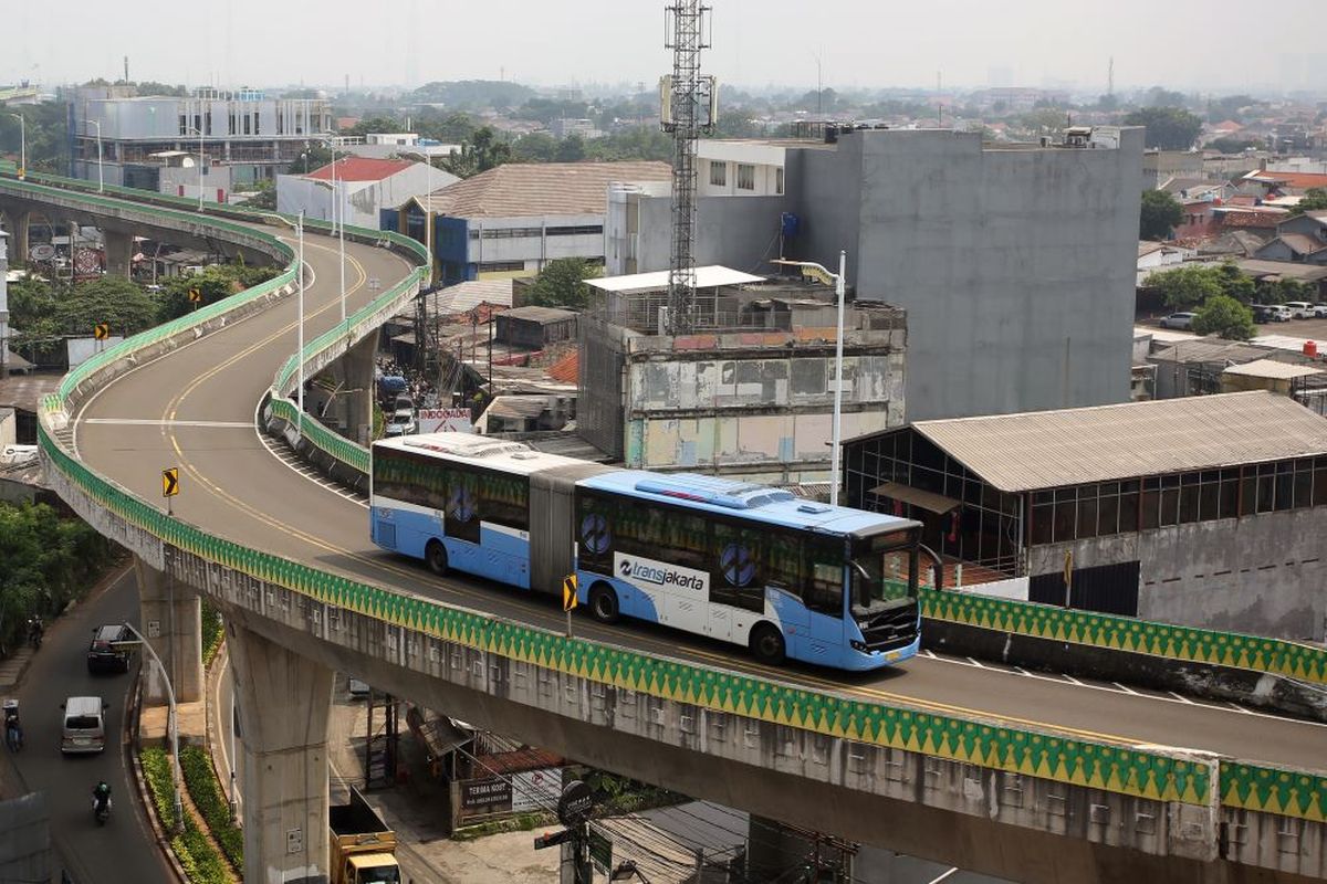 transjakarta, bus transjakarta, Rute bus transjakarta, halte CSW, Halte Tegal Mampang, Penjelasan Transjakarta Soal Kemacetan di Rute Ciledug-Tegal Mampang