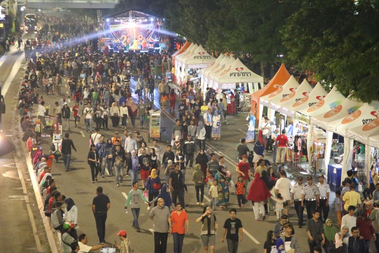 Simak Rekayasa Lalu Lintas Saat Car Free Night di Thamrin-Sudirman