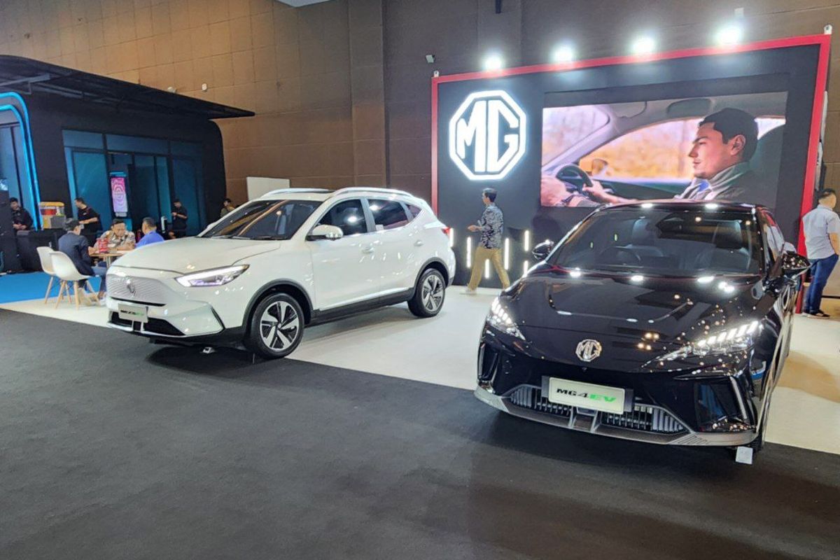 MG Motor Indonesia, kendaraan listrik, JIExpo Kemayoran, Jiexpo kemayoran, Kendaraan listrik, PEVS 2025, Tiga Model Listrik MG Motor Siap Tarik Perhatian di PEVS 2025