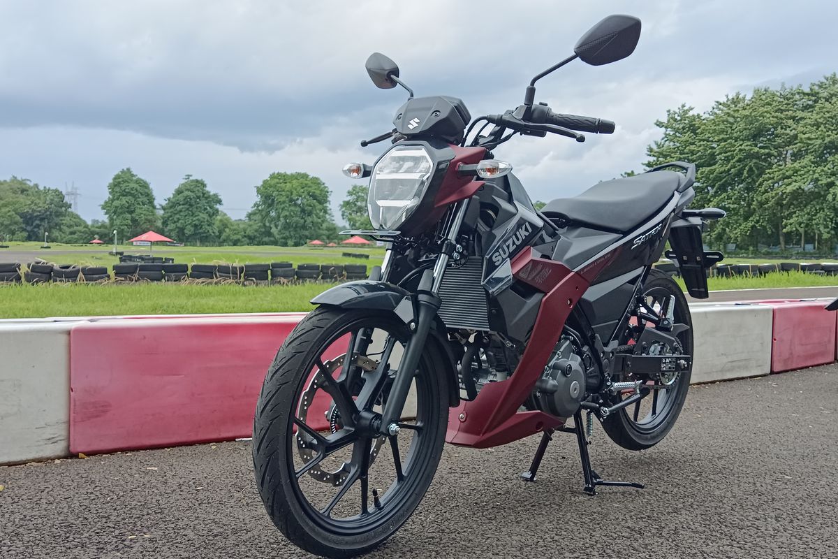 Suzuki Satria Pro Pakai Lampu Depan LED