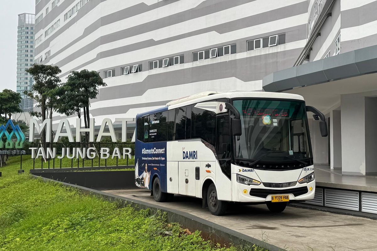 Bus DAMRI, Tanjung Barat, Damri, Bandara Internasional Soekarno-Hatta, bus bandara, DAMRI, DAMRI Buka Rute ke Bandara dari Tanjung Barat, Harga Promo Rp 80.000